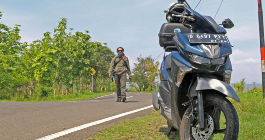 Keliling Indonesia Pakai Motor Matic