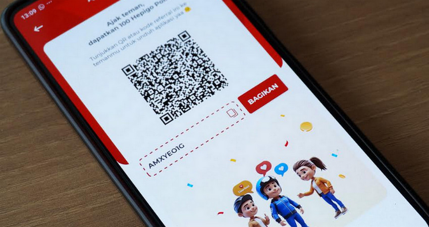 Fitur QR Referral Code